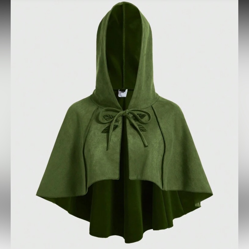 Green Hooded Cape